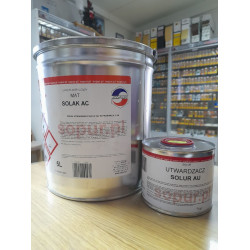 Лак акриловый / Lakier akrylowy SOLAK AC * MAT poj.5L