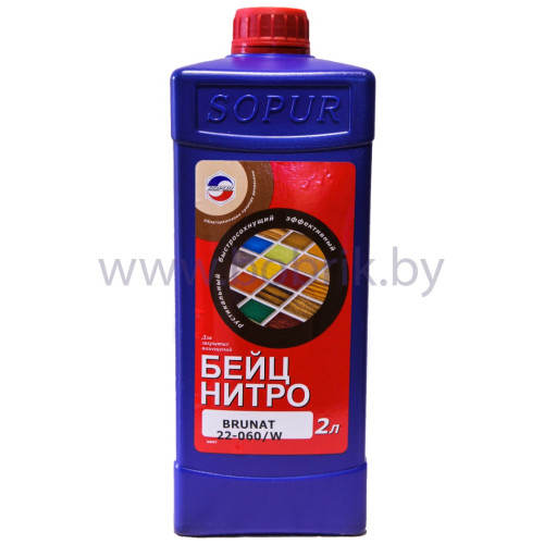 Бейц нитро / Bejca nitro * BRUNAT 22-060/W poj.2L Бейц нитро / Bejca nitro * BRUNAT 22-060/W poj.2L