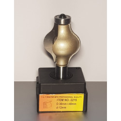 Концевая фреза Глобус 2215 D36x40 d12, РФ Концевая фреза Глобус 2215 D36x40 d12, РФ