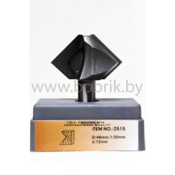 Концевая фреза Глобус 2515 D48 l30 d12 Концевая фреза Глобус 2515 D48 l30 d12