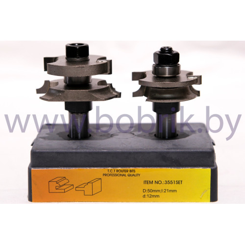 Концевая фреза Глобус 3551 D50 l21 d12 set, РФ