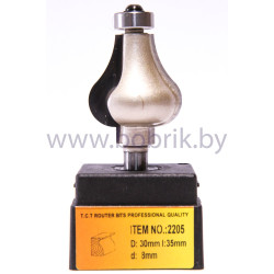 Концевая фреза Глобус 2205 D25 l30 d8 Концевая фреза Глобус 2205 D25 l30 d8