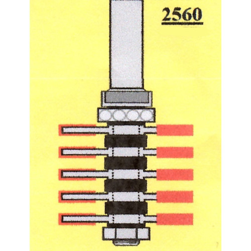 Концевая фреза Глобус 2560 D18 l12-40 d12 сращивание