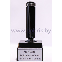 Концевая фреза Глобус PRO 1020 D12 h50 -2* S8 TL90 B4x12x4 РФ Концевая фреза Глобус PRO 1020 D12 h50 -2* S8 TL90 B4x12x4 РФ