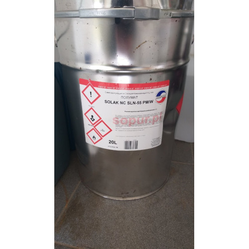 Лак акриловый / Lakier akrylowy SOLAK AC POLMAT * poj.20L
