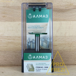1008.Фреза фальцевая Алмаз D33 H2 d8