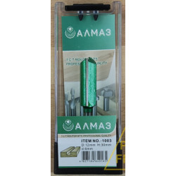 1003. Фреза пазовая прямая Алмаз D12 H30 d6