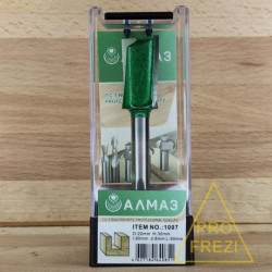 1007. Фреза пазовая прямая Алмаз D20 H30 l60 d8 L90