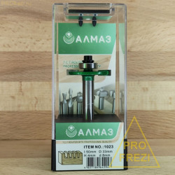 1023. Фреза кромочная фальцевая Алмаз H4 D33 d8
