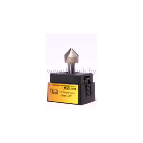 Концевая фреза Глобус 1004B  D16 l16 d8 90*