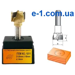 Концевая фреза Глобус 1011 D35 hex Концевая фреза Глобус 1011 D35 hex