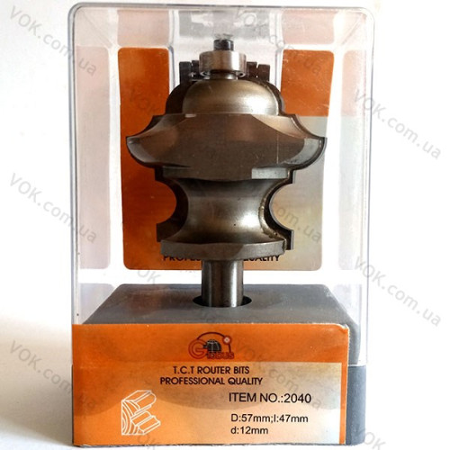 Концевая фреза Глобус PRO 1020A D12 h50 3* S8 TL90 B4x12x4